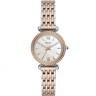 Carlie Mini Three-Hand Two-Tone Stainless Steel Watch